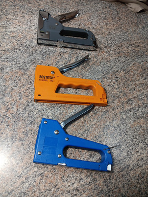Lot 3 Staple Guns Bostitch,fpc Corp,easy Home Tested Working