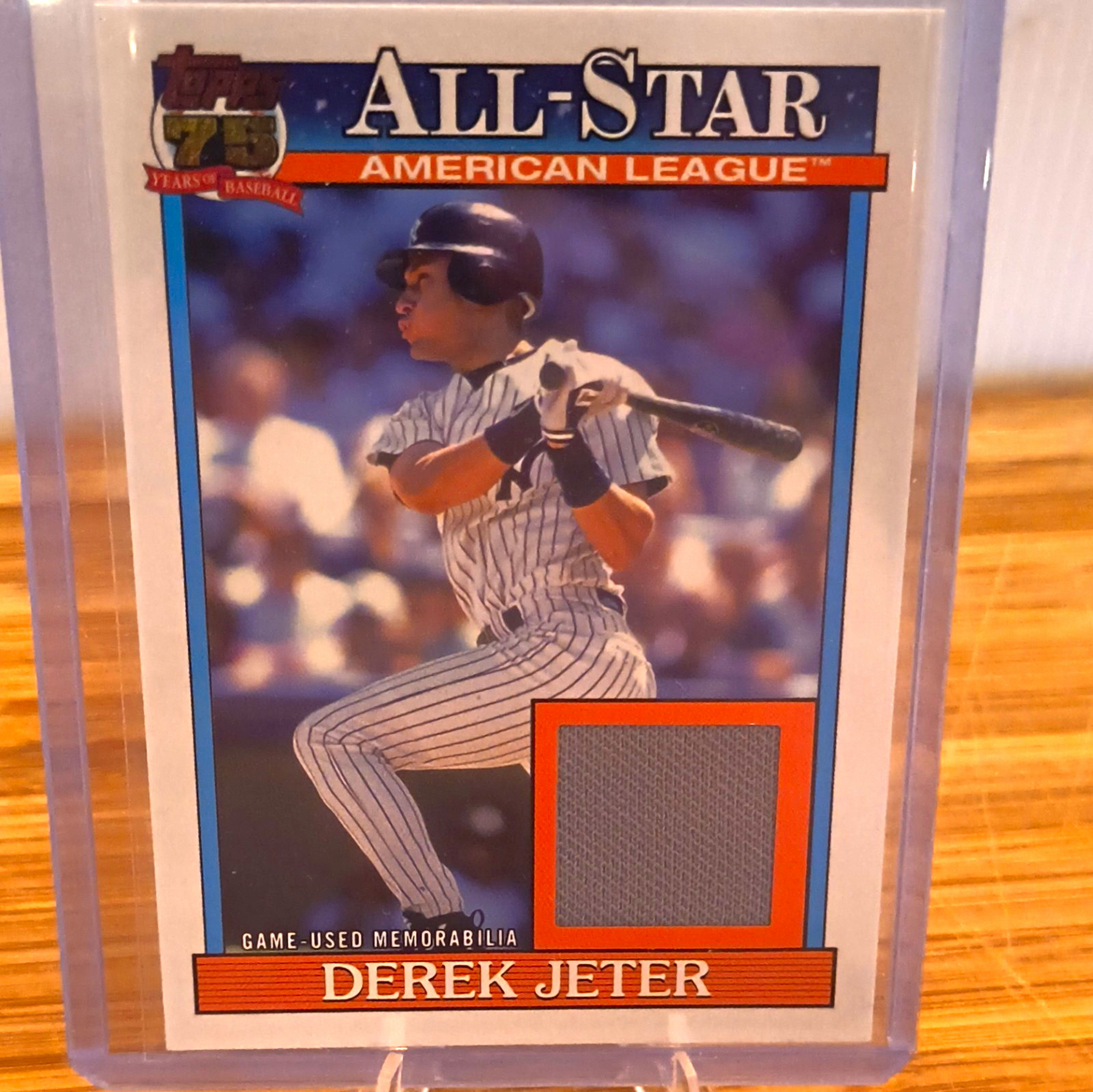 Topps 2026 Series 2 1991 All-Star Baseball Relics Derek Jeter Yankees #91ASR-DJ