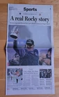 New England Patriots Win AFC Championship Boston Globe Newspaper 1-26-26