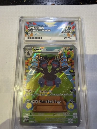 Pokemon TCG Zweilous 147/086 ACE 7 White Flare