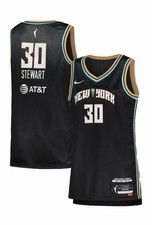 Breanna Stewart #30 NY Liberty Black Stitched Jersey! Sizes S-3XL