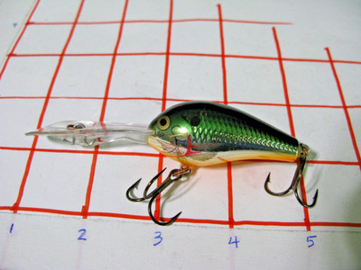 Rapala Fat Rap DRFR-5 TSD Lure, Tenn Shad, Down Deep, 3 1/4'', 1/2oz-New (no Box)