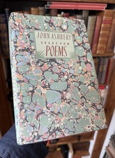 John Ashbery : Selected Poems : First UK Edition 1986 : Hardback in Dust Jacket