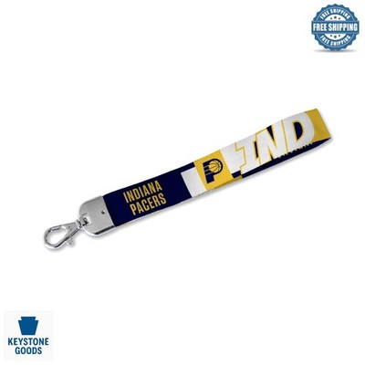 Indiana Pacers Official Unisex Lanyard Keychain - NBA Fan Gear