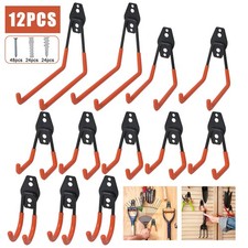 HookNest Doppelhaken Set 4-tlg | Schwerlast Garderobenhaken 6kg | Chrom Finish Für Flur & Bad