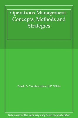 Operations Management: Concepts, Methods and Strategies,Mark A. 