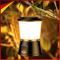 Led Campinglampe Tragbar 2000L Superhell Aufladbar Stufenlos Dimmbar 8 Std.
