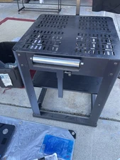 WEN Multi-Purpose Rolling Planer and Miter Saw Tool Stand with Extension Rollers