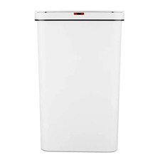 Tower 50L White Sensor Bin