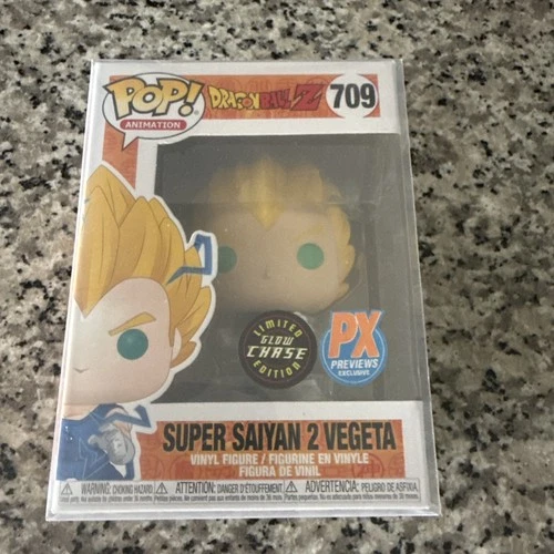 Funko Pop! Vinyl: Dragon Ball - Super Saiyan 2 Vegeta (Chase) (Glows Dark) #709