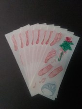 Creative Memories  Lot of Eight Studio Stickers  2" x 5"  Ballerina