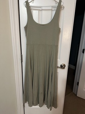 American Eagle Women s Scoop Neck Tank Top Dress Light Green Size XL