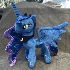 Olyfactory- My Little Pony Movie G4 MLP 15" Princess Luna Plush Excellent