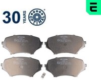 Optimal BP-12525 Bremsbelagsatz FüR Scheibenbremse Bremsbelagsatz FüR Mazda