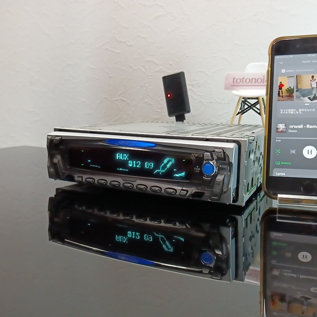 希少】KENWOOD f-CD07 1DIN 50W×4ch アンプ内蔵 商品の説明最大出力50W