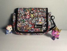 TOKIDOKI Kawaii Bag And/Or Adjustable Fanny Pack W/Unicorno Figure  Bag Charm