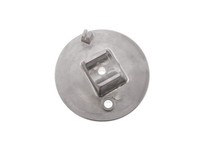 Bremsschild Vorn, Alu Natur - Simson S50, S51, S70, S53, S83, SR50, SR80