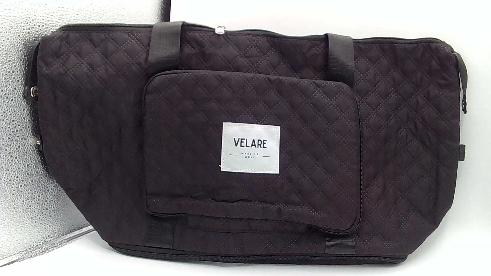 Travel Duffle Bag Deluxe 22x14x9 Weekender Black Carry On Lu
