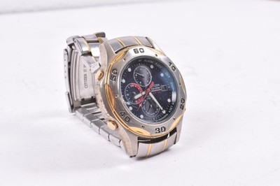 Citizen Eco-Drive Chronograph 0870-S92987 - Herrenuhr - Bicolor - ungeprüft