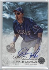 2013 Bowman Inception Prospect Blue 2/75 Ronald Guzman #PA-RG Auto 1j2