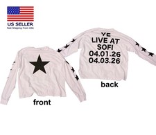 Kanye West YE Bully Merch Live in California Sofi LA reprint Long Sleeve Shirt