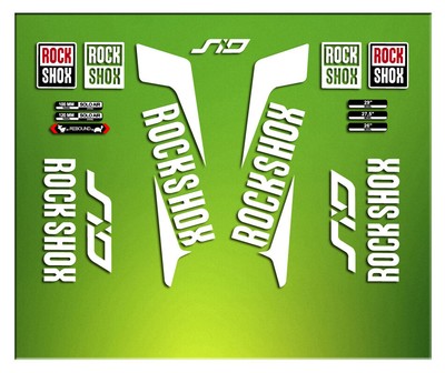 ROCK SHOX SID ELX39 GABELAUFKLEBER AUFKLEBER AUTOCOLLANTS ADESIVI