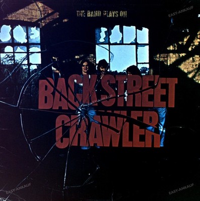 Back Street Crawler - The Band Plays On LP (VG) .