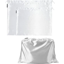 Silk Drawstring Dust Cover Bags for Handbags Purses Shoes Storage Pouch Travel