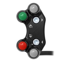 Linke Schaltereinheit Racing Jetprime FüR Aprilia Tuono 457 2024 Schwarz