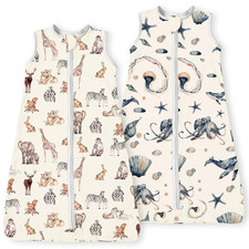 Baby Sleep Sack 6-12-15 Months Light Wearable Blanket for Babies with 2-Way Zipp