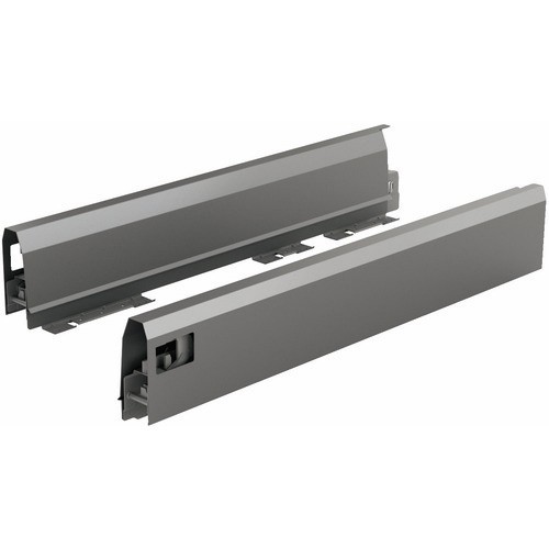 Profils ArciTech Hettich anthracite pour tiroir de cuisine épurée