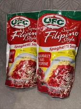 UFC SWEET FILIPINO STYLE SPAGHETTI SAUCE 1kg. Each / 2PK