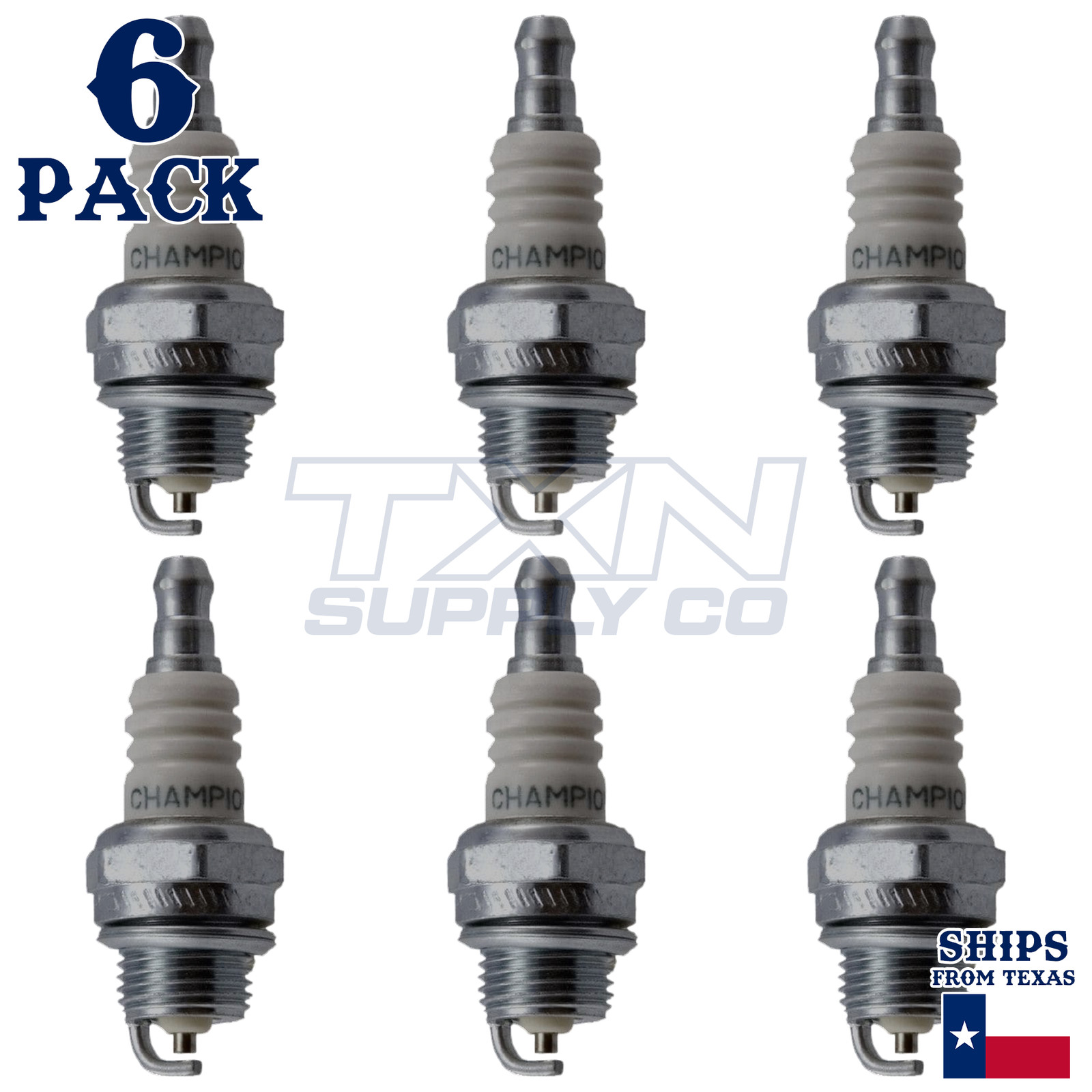 Champion 863 Spark Plugs 6 Pack