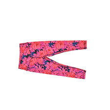 Victoria's Secret Women's Pink Floral Cropped Leggings Size L/G Activewear