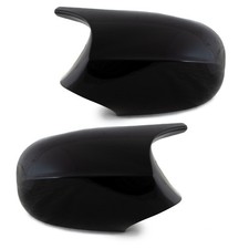 Sport Spiegelkappen SET hochglanz schwarz passt für BMW E90 E91 E92 E93 nur LCI