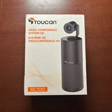Toucan Video Conference System HD SC100 Camera 4 Noise-Cancelling Mics Speaker