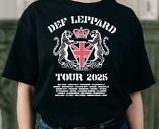 Def Leppard Rock Band Lets Get Rocked Tour 2025 T-shirt