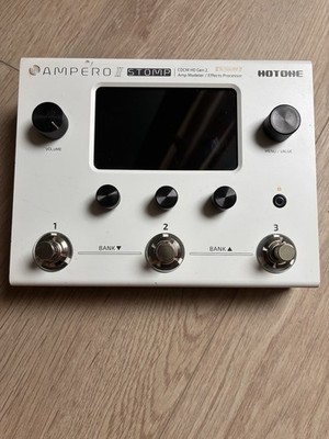 Hotone Ampero II Stomp   Amp Modeler / Effects Processor