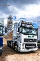 DachträGer + Jumbo LED Flecken + Passend Volvo FH Series 2 & 3 Globetrotter Norm