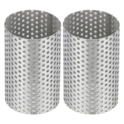 2 Pcs 42mm OD Strainer Mesh, 66mm H 80 Mesh Screen Y Shaped Strainer Valve Mesh