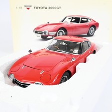 AUTOart Millennium 1/18 Toyota 2000GT Coupe Red Up Graded Diecast Car