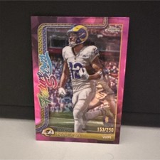 Topps Puka Nacua Future Stars Serial #FS-23 Los Angeles Rams /250