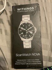 Withings ScanWatch Nova 42mm Smartwatch Black...