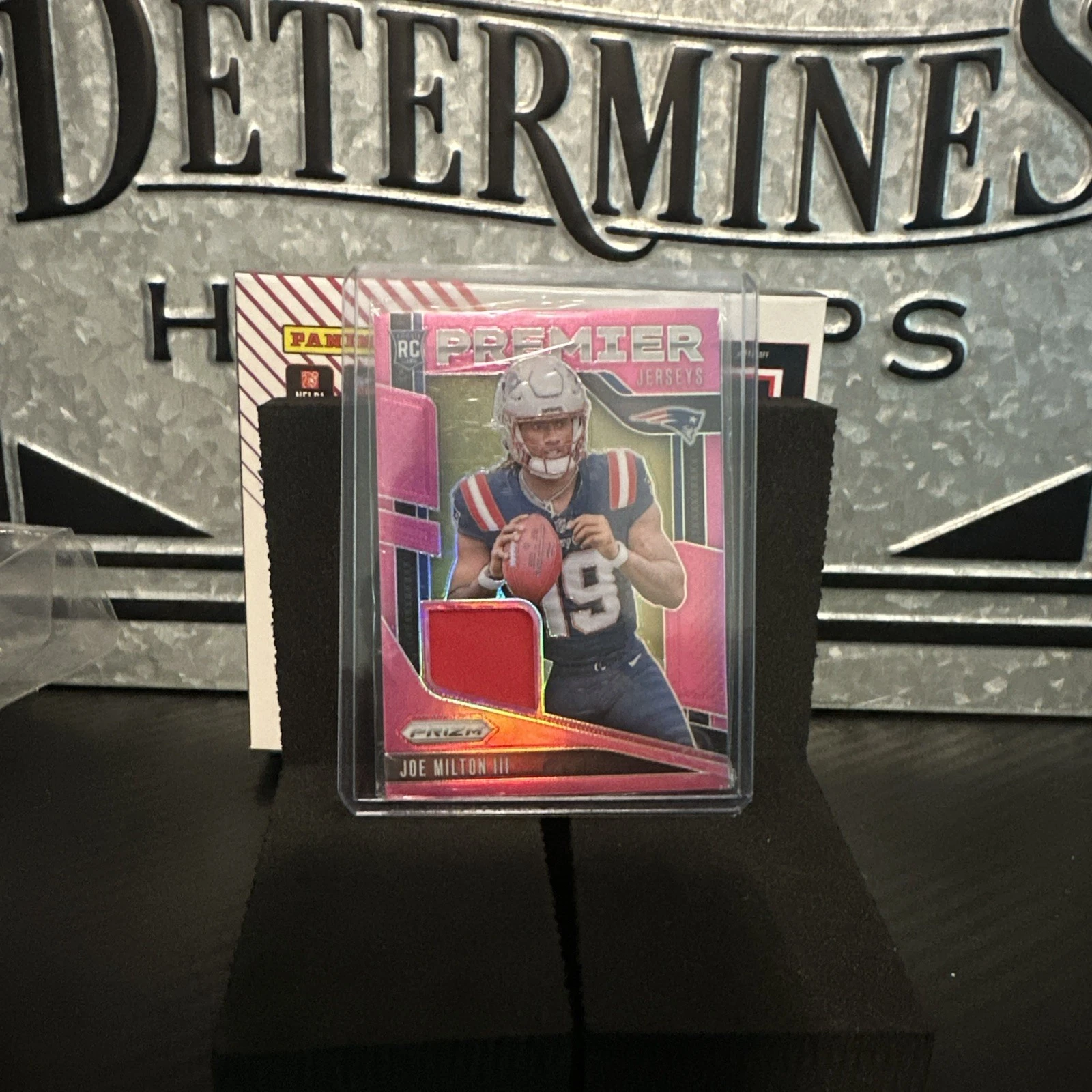 2024 Panini Prizm - Premier Jerseys Joe Milton III #PJ-JMN Pink Prizm (MEM, RC)