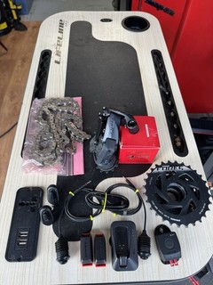 Sram Force AXS 12spd TT Groupset Blips Clicks Cassette Rear Mech
