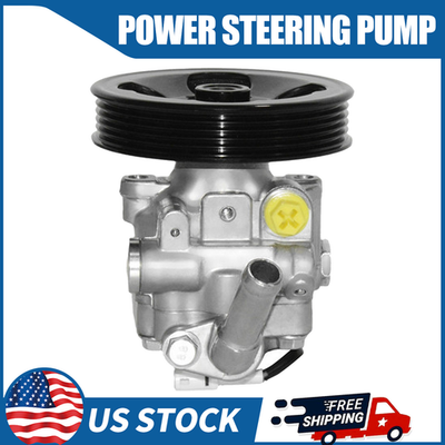 #ad #ad Power Steering Pump for Subaru Forester H4 2.5L 2003 2004 2005 2006 2007 21 5330 $69.51