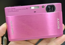 Sony Cyber Shot DSC-TX10 Digital Camera 10.2MP 4x Zoom - Pink English 95 New