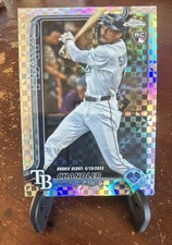 2025 Topps Chrome Update Series - Rookie Debut Chandler Simpson #USC17 X-Fractor