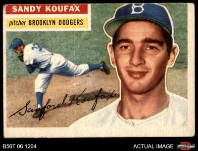 1956 Topps #79 Sandy Koufax Dodgers HOF 1.5 - FAIR
