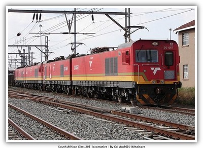 South African Class 20E   train railroad _issue2